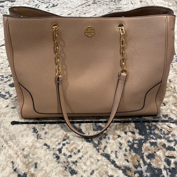 Tory Burch 💫 Georgia Pebbled Devon Tote - Picture 2 of 13